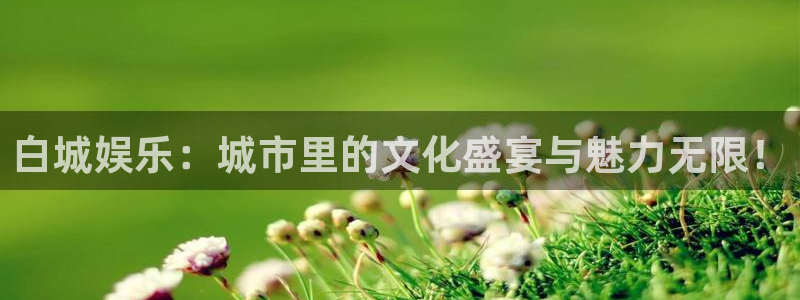 伟德国际1946体育网页版入口：白城娱乐：城市里的文化盛宴与魅力无限！
